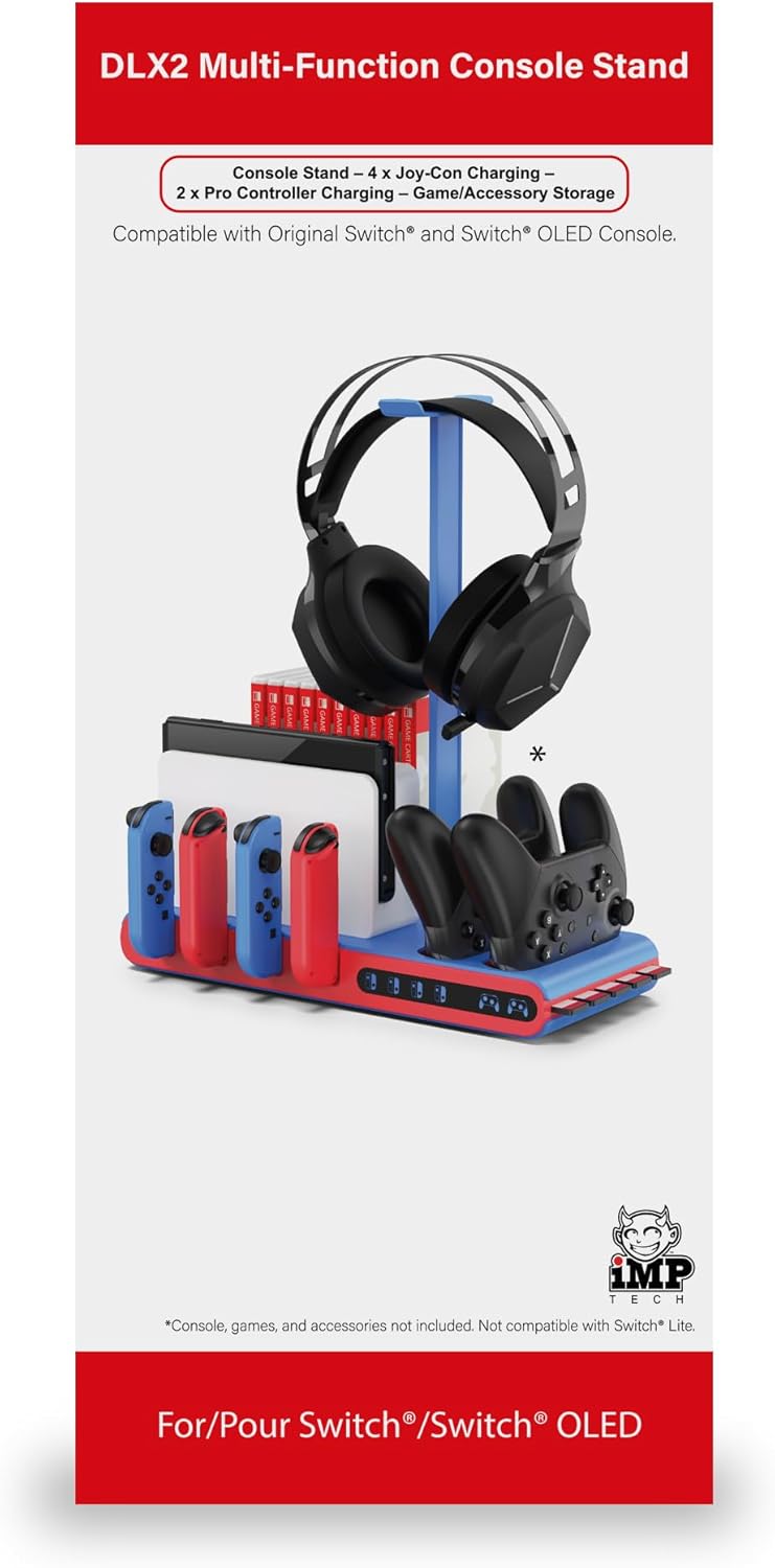 DLX2 Multi-Function Charge Stand Nintendo Switch